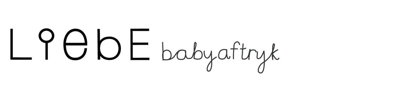 Liebe babyaftryk